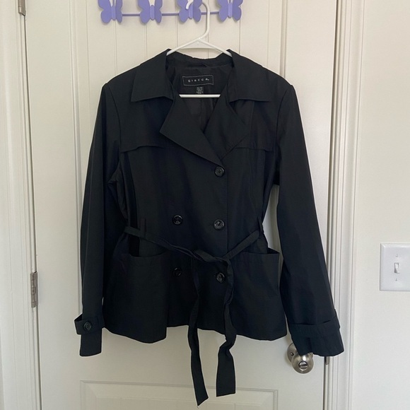 Giacca women’s double‎ button trench coat — XL - Picture 1 of 7